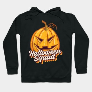 Pumpkin Halloween Squad Hoodie